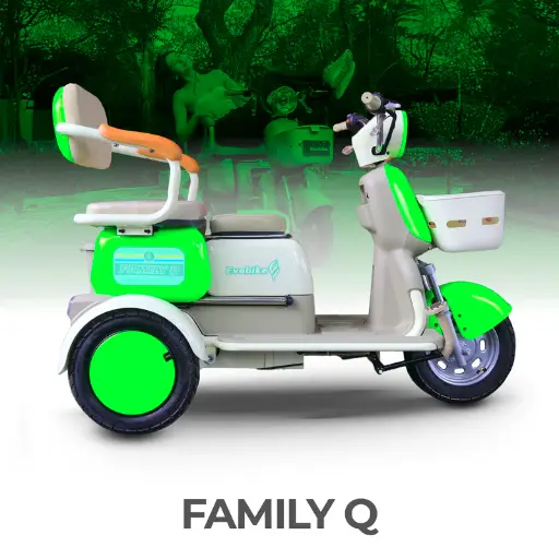 Triciclo Eléctrica Evobike FAMILY Q